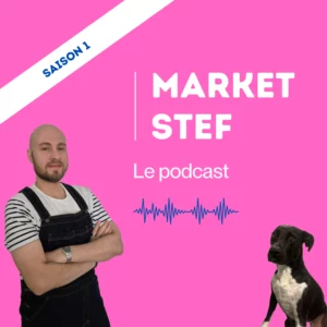 Couverture du podcast marketing de Market Stef qui donne du chien à ton business